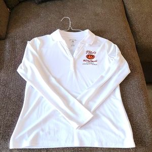 Women's collar Tito's long sleeve golf shirt